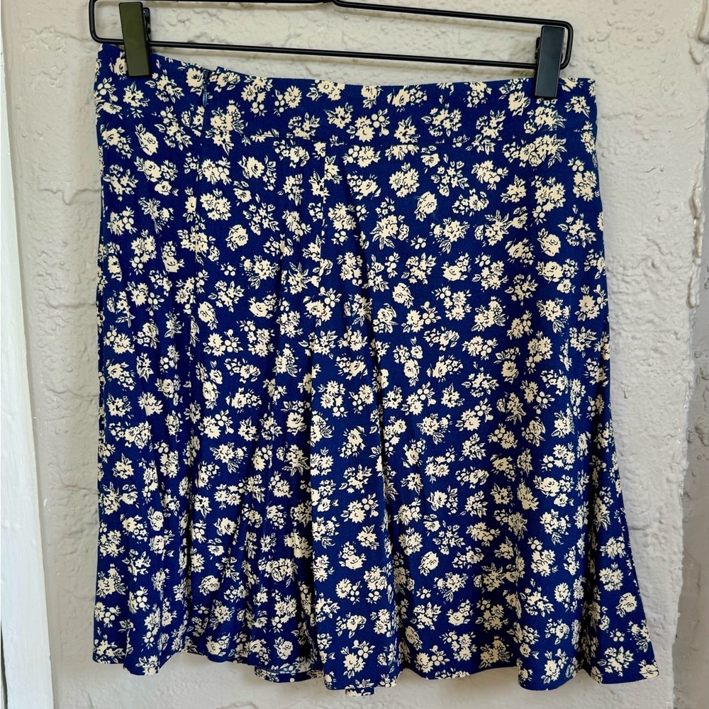 Sezane Floral Mini Skirt